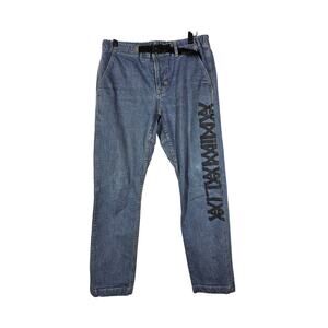 ANIMALIA BORN IN JAPAN WISHBONES INC MEN'S JEANS JAPANESE STREETWEAR SIZE L (32)